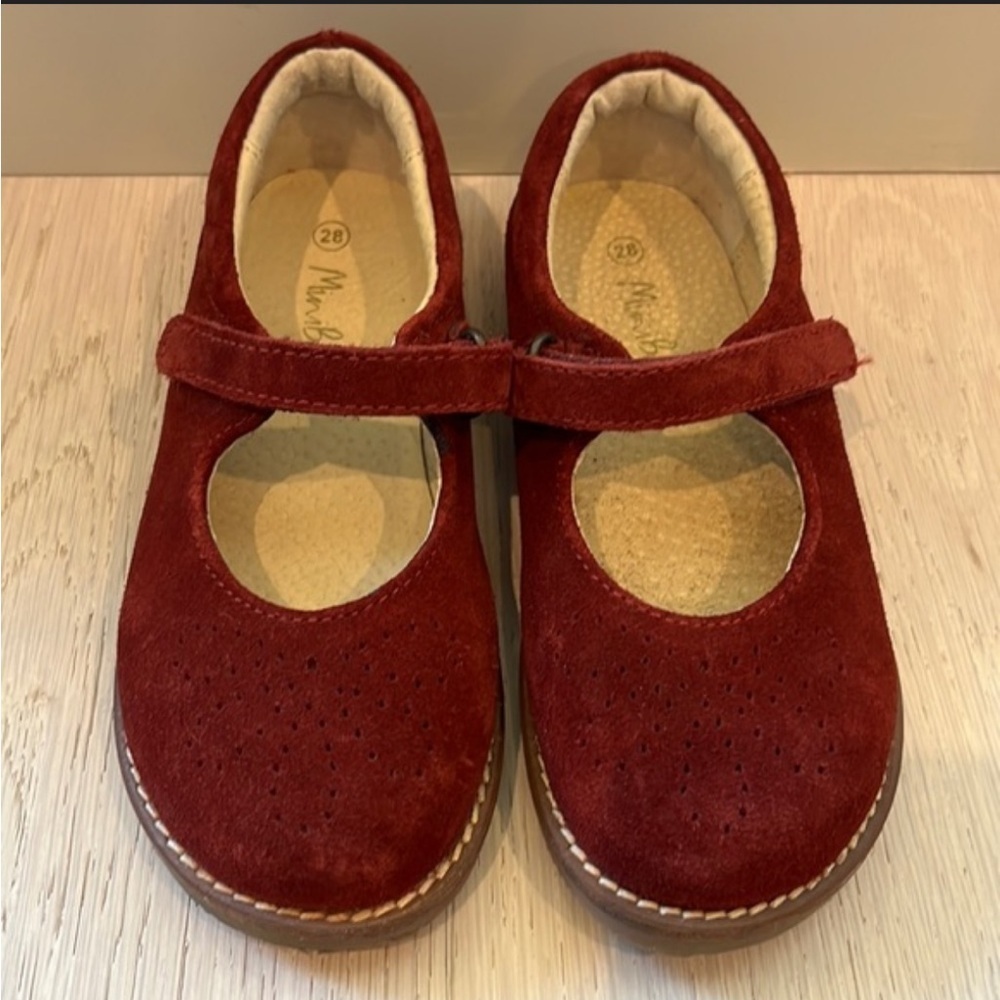 Mini Boden Classic Red Kids Mary Jane Shoes 29